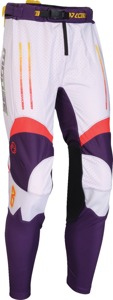 Moose Offroad Alpha One Pants White Purple Red Men's Size 40 - Athletic fit offroad race pants in size 40