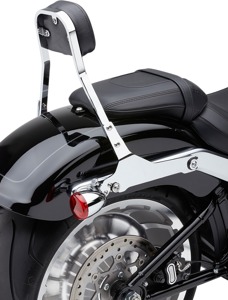 Cobra Detachable Mini Backrest Chrome