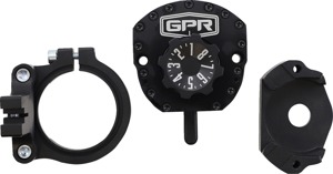 GPR Black V5 Steering Damper Anodized Fits 13-17 Kawasaki Ninja 300