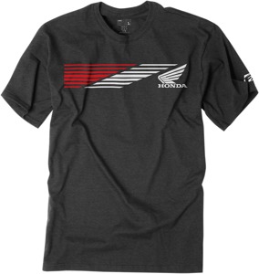 Factory Effex Men's Honda Speed Tee Heather Charcoal 2XL