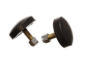 Low Profile Black Bump Stop Set 11/16" Energy Suspension For 63-65 Buick Riviera