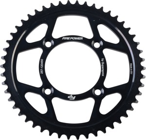Fire Power Rear Steel Sprocket 50T Black For Honda CRF125F/FB, XR100R, CRF100F