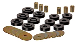 Energy Suspension Black Body Mount Set Fits GM Corvette