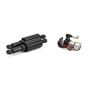 Smooth Ride Air Shocks - Black - For 90-20 Harley Touring