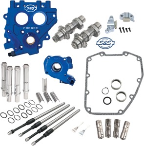 S&S Chain Drive Cam Chest Kit 585C For Harley 07-17 Twin Cam/Dyna - Complete cam chest kit For Harley 07-17 Twin Cam/Dyna