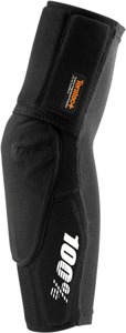 100% Teratec Plus Elbow Guards Black Adult Small - Moderate padded elbow guards, black, adult small