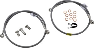 Stainless Steel Front Brake Line Kit - 2 Lines - For 96-00 1200 Bandit S