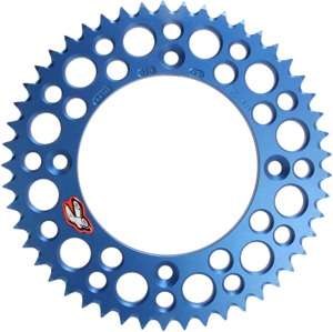 Renthal Ultralight Rear Sprocket Blue 49T Fits 21-23 Husqvarna TC 85