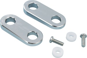 Show Chrome Handlebar Riser Shims 52-698 For 01-13 Honda 1800 Goldwing