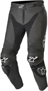 Track v2 Leather Street Motorcycle Pants Black/White US 46