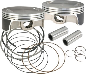 S&S Forged Piston Set 4-1/8" +.020 Flattop for S&S Engines