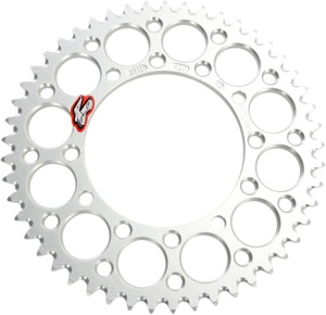 Renthal Ultralight Rear Sprocket 420-49T Silver Fits 88-97 Kawasaki KX80
