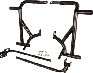 Burly Brand Brawler Kit Black for Harley Touring 2009-2024 - Crash bars kit for Harley Touring 2009-2024 models