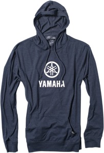 Men's Yamaha Stack Lightweight Hoody Navy XL Factory Effex