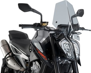 Puig Naked New Generation Smoke Windscreen Fits KTM 790 Duke