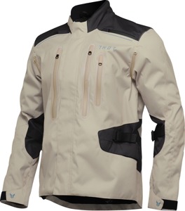 Thor Range Jacket Sand Black Men's Small - Waterproof adventure jacket, men's small, Sand/Black