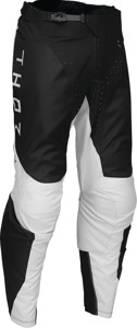 Thor Youth Launchmode Storm Pants White Black Size 28 - Youth off-road pants, size 28, white/black