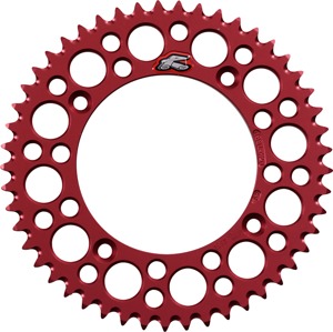 Renthal Ultralight Rear Sprocket 49T Red Fits 86-02 Honda CR80