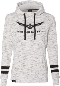 Women's Gold Wing Bold Hoody - Gw Bold Hoody Whtblk Wsm