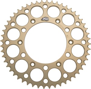 Renthal Rear Sprocket 520-52T Grooved H Anodized Tan Fits 91-24 KTM 125-525
