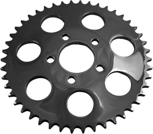 Steel 530 Conversion 49T Drive Sprocket Gloss Black Offset 0.230"