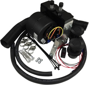 Moose Offroad UTV Cab Heater Kit Black For Polaris Ranger XP 1000 - Cab heater kit for Polaris Ranger XP 1000 and more