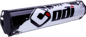 ODI SX8 Handlebar Pad White Black 245mm - Oversized handlebar pad, White/Black, 245mm