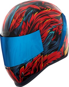 ICON Airform Fever Dream Helmet XL Red/Blue Unisex - Full-face helmet with Fever Dream graphic
