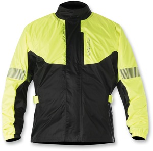 Hurricane Rain Street Riding Jacket Black/Yellow US X-Large