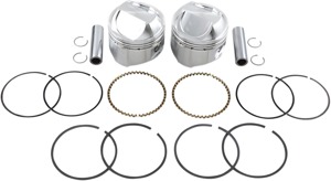 Wiseco Pro Lite Forged Piston Kit .010 Fits 78-84 Shovelhead