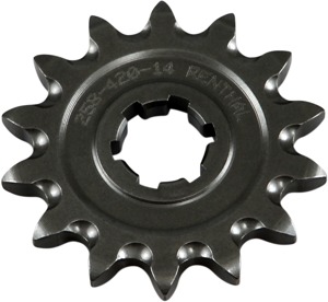 Renthal 14T Grooved Front Sprocket 420 Chain Fits KX80/KX100 1987-2024