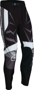Moose Agroid Pants White Black Men's Size 36 Off-Road - Men's off-road pants, size 36, white/black