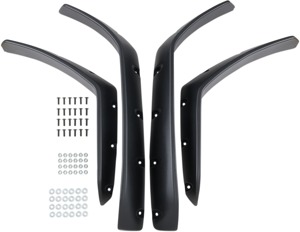 Maier Fender Flares Set of 4 Black Fits Polaris Sportsman