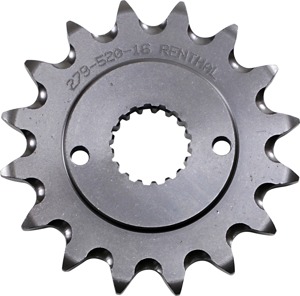 Renthal 16T Grooved Front Sprocket Natural Fits 96-04 Honda XR/TRX 400