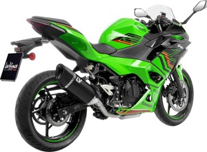 Leovince LV-14 R Slip-On Muffler Black For Kawasaki Ninja 500 - Slip-on muffler for Kawasaki Ninja 500 models