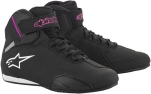 Women's Sektor Street Riding Shoes Black/Pink/White US 5