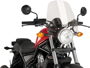 Puig Naked New Generation Touring Windscreen Clear Fits Rebel 500
