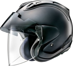 Arai Ram-X Helmet 2XL Black Frost - Premium open face helmet in Black Frost, size 2XL