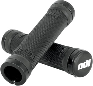 ODI Ruffian PWC Lock-On Grips Black 7/8in Handlebar Pair - Lock-On grips for watercraft, black, 7/8in bars