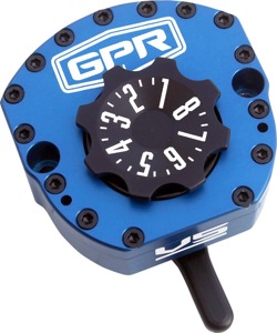 GPR V5 Blue Steering Damper Anodized Fits 07-08 GSXR1000