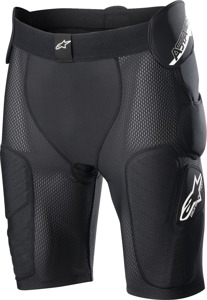 Alpinestars Bionic Action Protection Shorts Black Large - Protective riding shorts with CE hip protectors