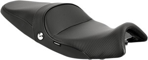 Sargent World Sport 2-Up Seat CarbonFX Vinyl Black Fits Speed Triple