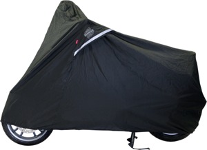 Dowco Guardian Weatherall Plus Scooter Cover Large Black - Weatherproof scooter cover in large size, black