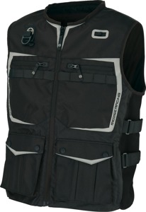 Moose Offroad Expedition Vest 3XL Black/Gray Men's - 3XL Black/Gray riding vest for men