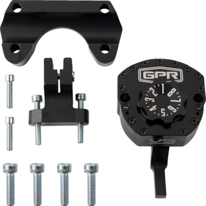 GPR V5 Black Steering Damper Anodized Fits 11-16 Honda CB1000R