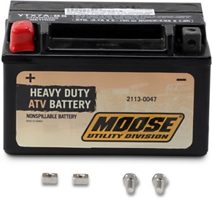 YTX AGM Maintenance Free Battery 105CCA 12V 6Ah Factory Activated - Replaces YTX7A-BS