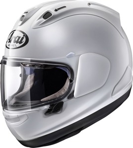 Arai Corsair-X Solid Helmet White Small - Premium full-face helmet in White, Small