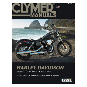 Clymer Manual Harley-Davidson Dyna Series 2012-2017 - Repair manual for Harley Dyna 2012-2017