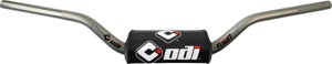 ODI 1-1/8 in Flight Handlebar Graphite CR High Podium - Oversized handlebar, graphite, includes ODI pad