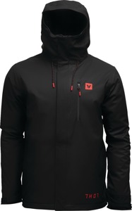 Thor Heavyweight Tour Jacket Black Medium Men's - Heavyweight all-weather tour jacket, Black, Medium